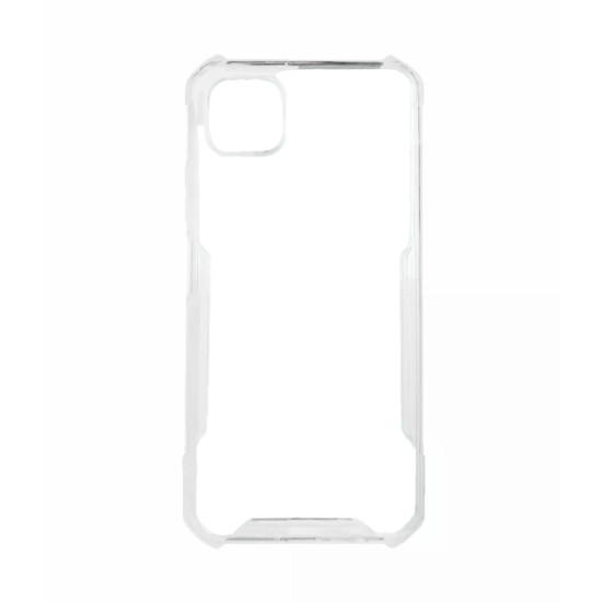 Funda de Silicona con Esquinas Dura para Huawei Y5p 2020 Transparente